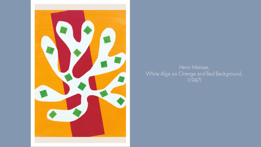 The Kick-About #38 ‘White Alga On Orange &&nbsp;Red’