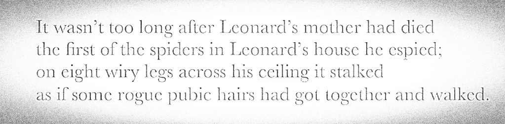 Short story: Leonard Snell & The Spiders&nbsp;(2024)